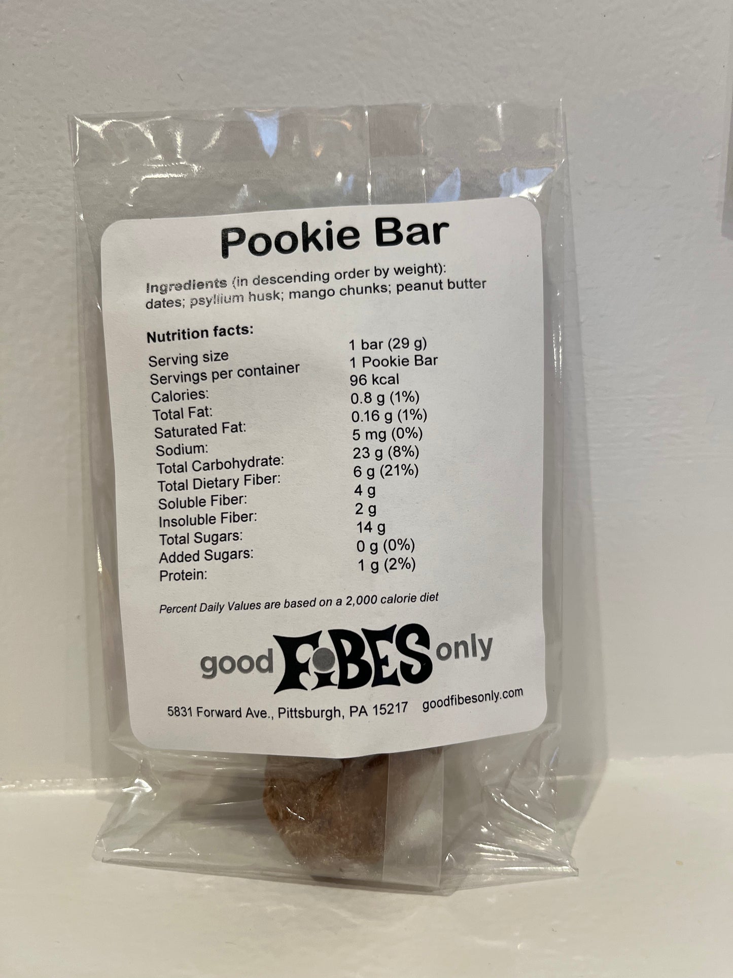 Pookie Bar (Mango Chunks)