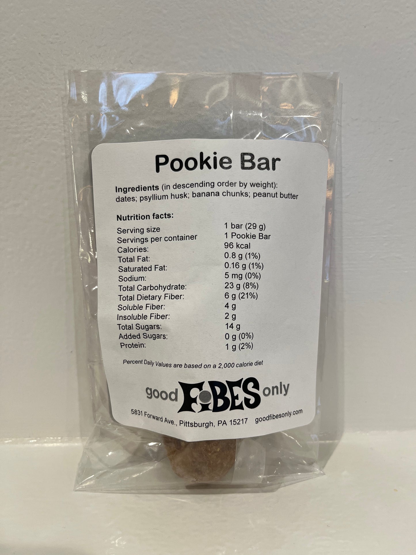 Pookie Bar (Banana Chunks)